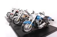 custom made model of Harley-Davidson Fat Boy Gray Ghost 2025 motorcycle